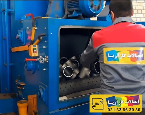 تمیز کاری سه راهی | دستگاه تولید سه راهی گاز